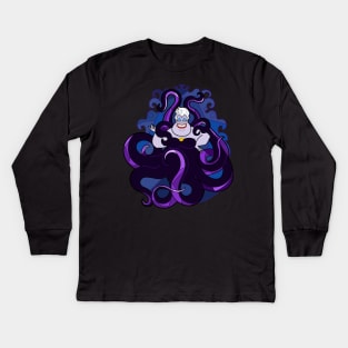 The Sea Witch Kids Long Sleeve T-Shirt